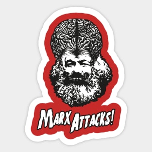 Marx Attacks! Sticker